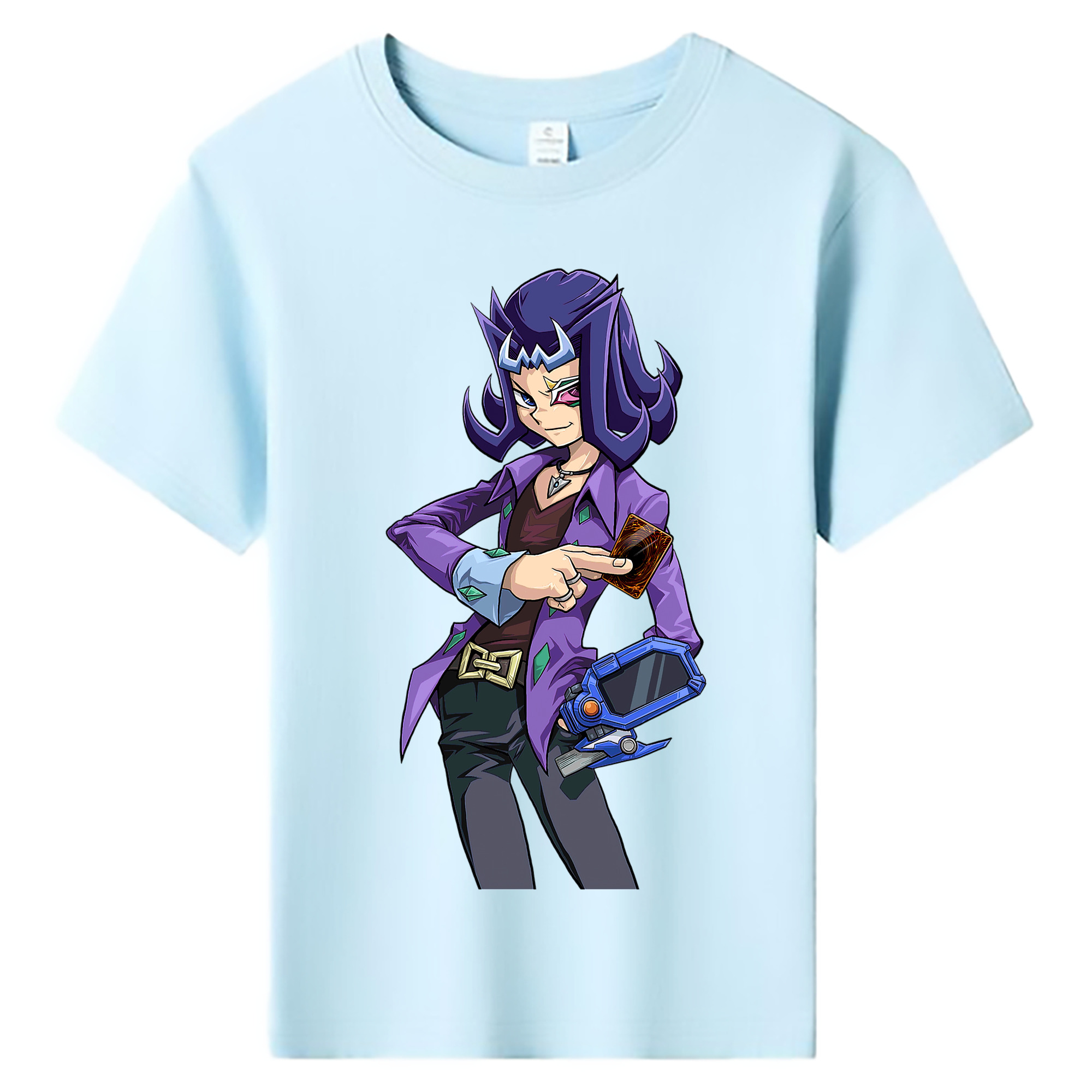 （画像用） 遊☆戯☆王 Yu-Gi-Oh! 綿100％キッズTシャツ（フロントプリント）